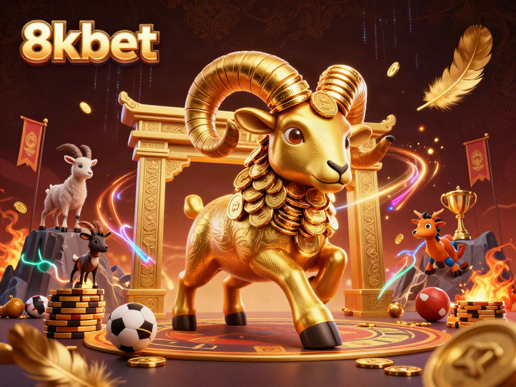 Engage with thrilling sports betting action at 8kbet, featuring vibrant characters and rich details in an animated scene.