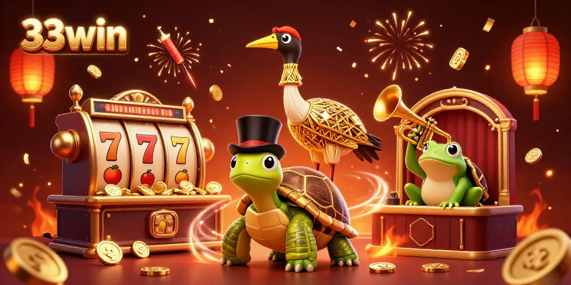 Experience exciting jackpots and gameplay with 33win's vibrant casino atmosphere.