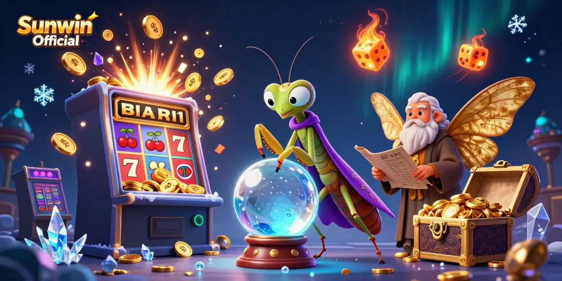 Experience thrilling gameplay with Sunwin Official, featuring exciting slot machines and vibrant casino elements.