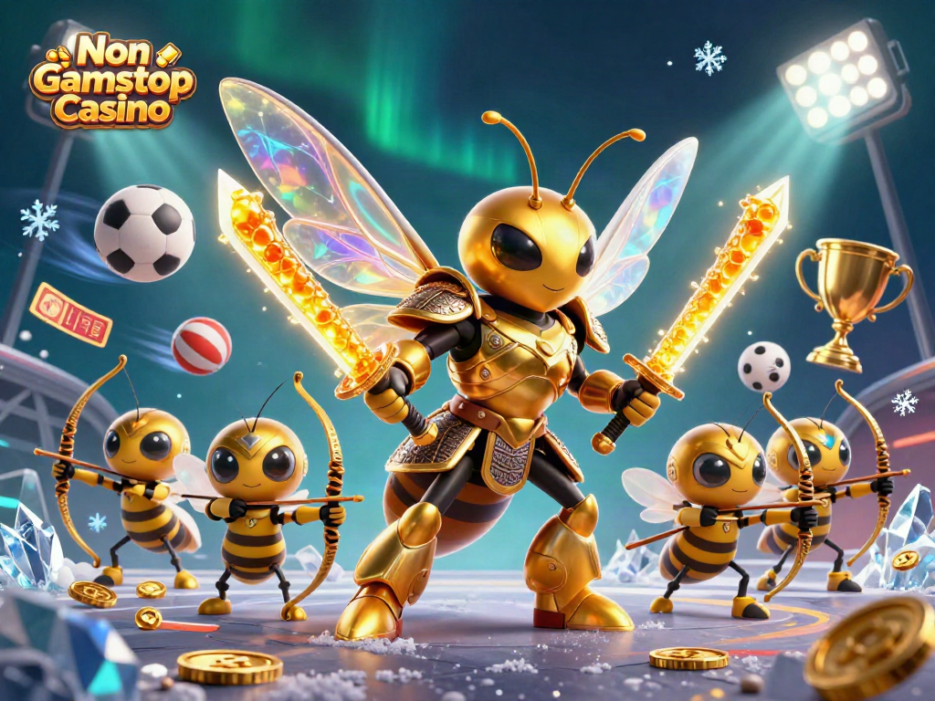 Engage in thrilling action at Non Gamstop Casino with vibrant gaming elements