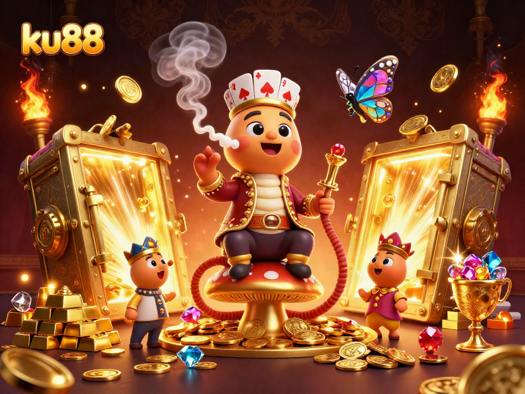ku88 offers thrilling online casino experiences with animated gaming elements and vibrant visuals.