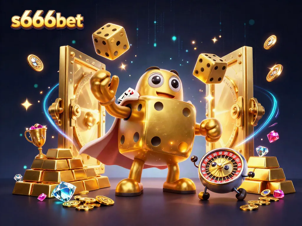 Play exciting games on s666bet with dazzling casino elements and vibrant characters in action.