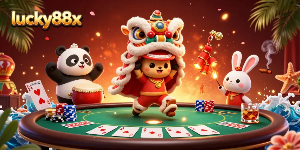 Experience thrilling gameplay at lucky88x with vibrant visuals and engaging casino elements.
