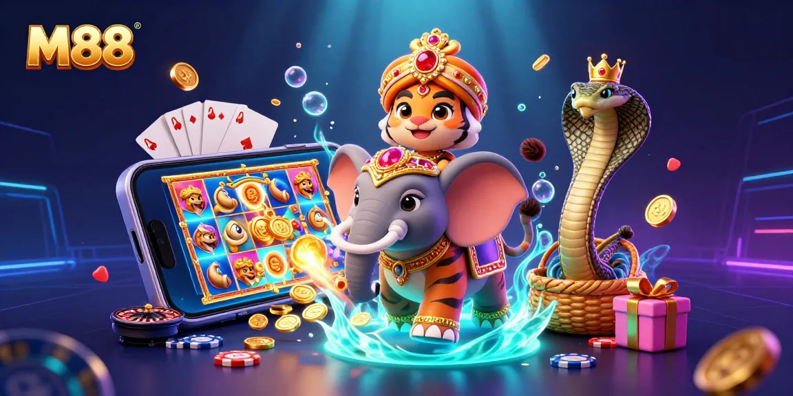 M88 offers thrilling online betting with its captivating casino games and vibrant visuals.
